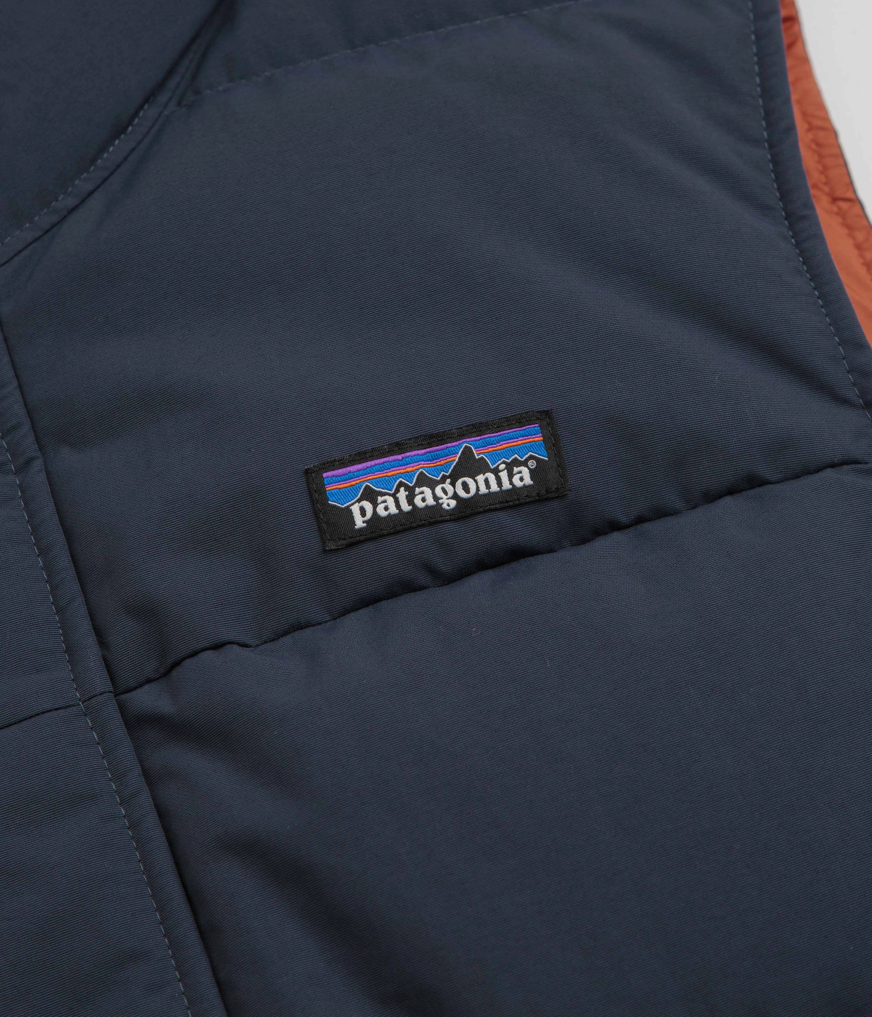 Patagonia Downdrift Vest - Smolder Blue Ticket