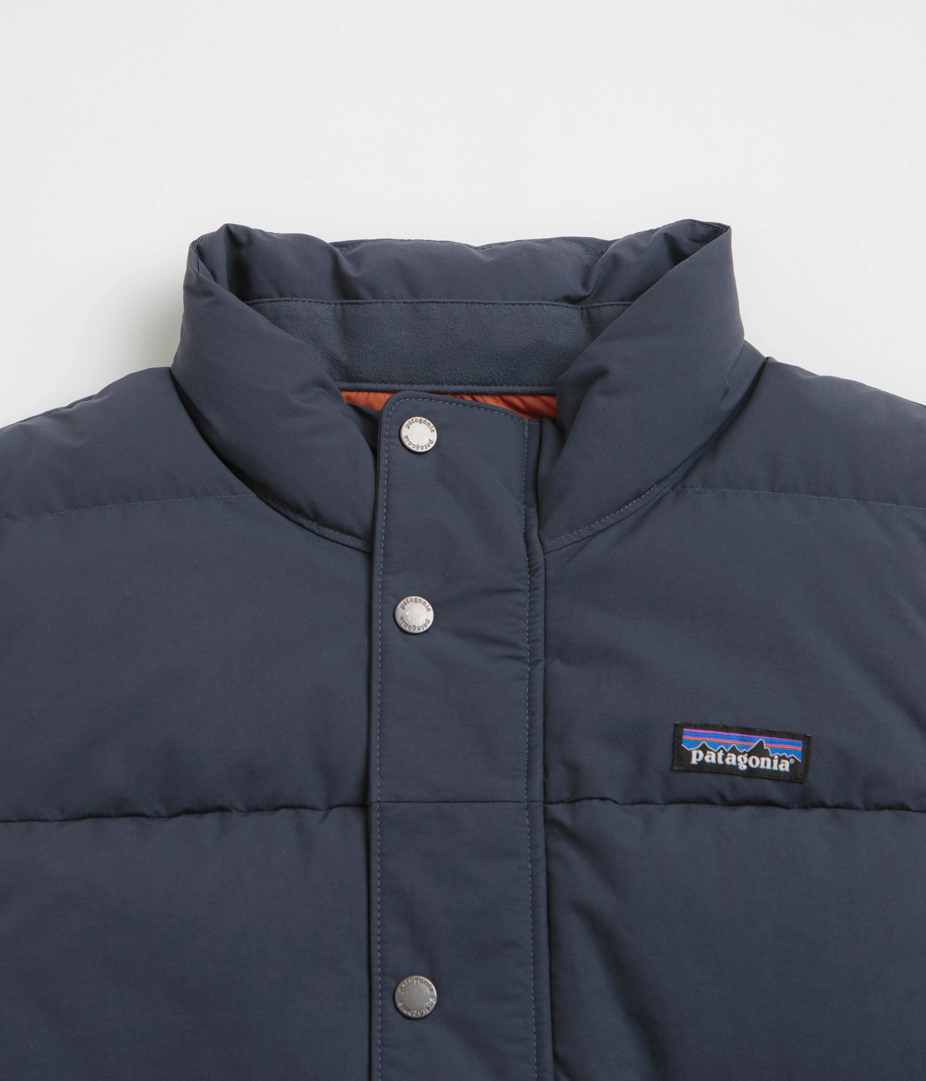 hip length Spark Patagonia Downdrift Vest - Smolder Blue