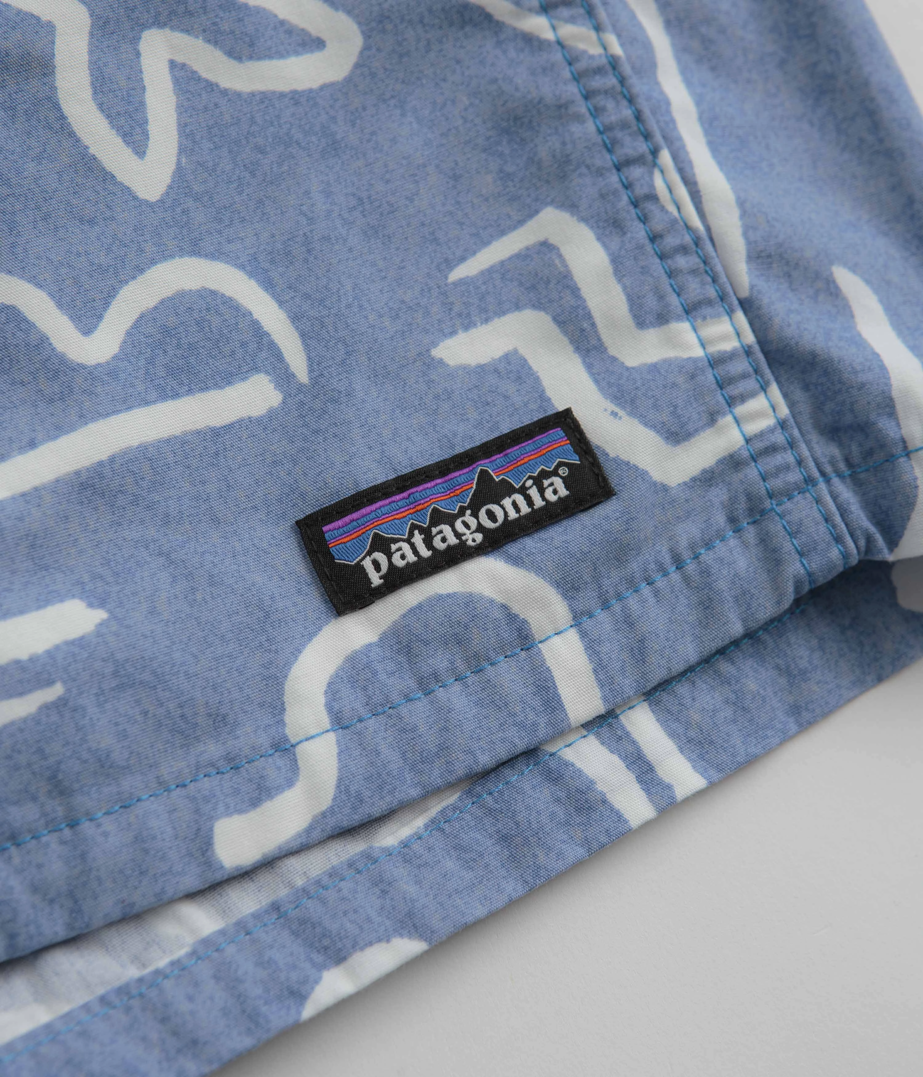 Patagonia Funhoggers Shorts - Channel Islands: Vessel Blue Smart Look