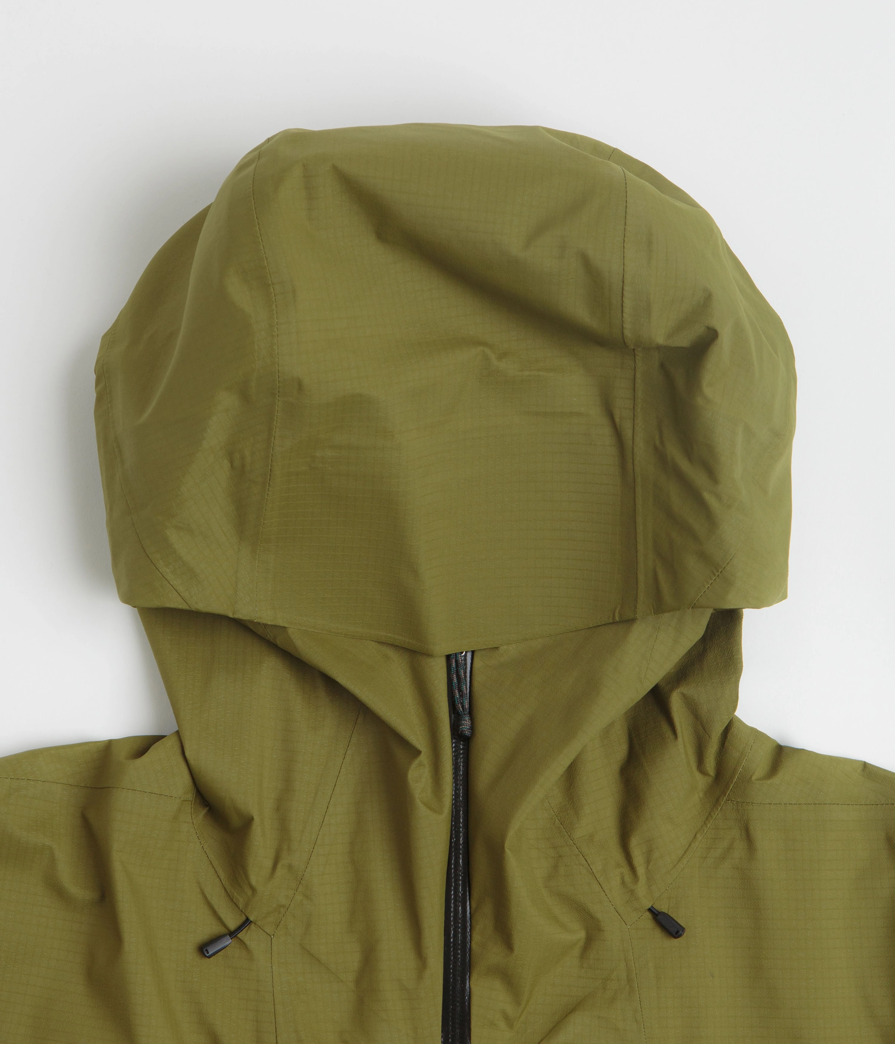 Minimalist Aesthetic Street Vibe Patagonia Granite Crest Rain Jacket - Pond Green