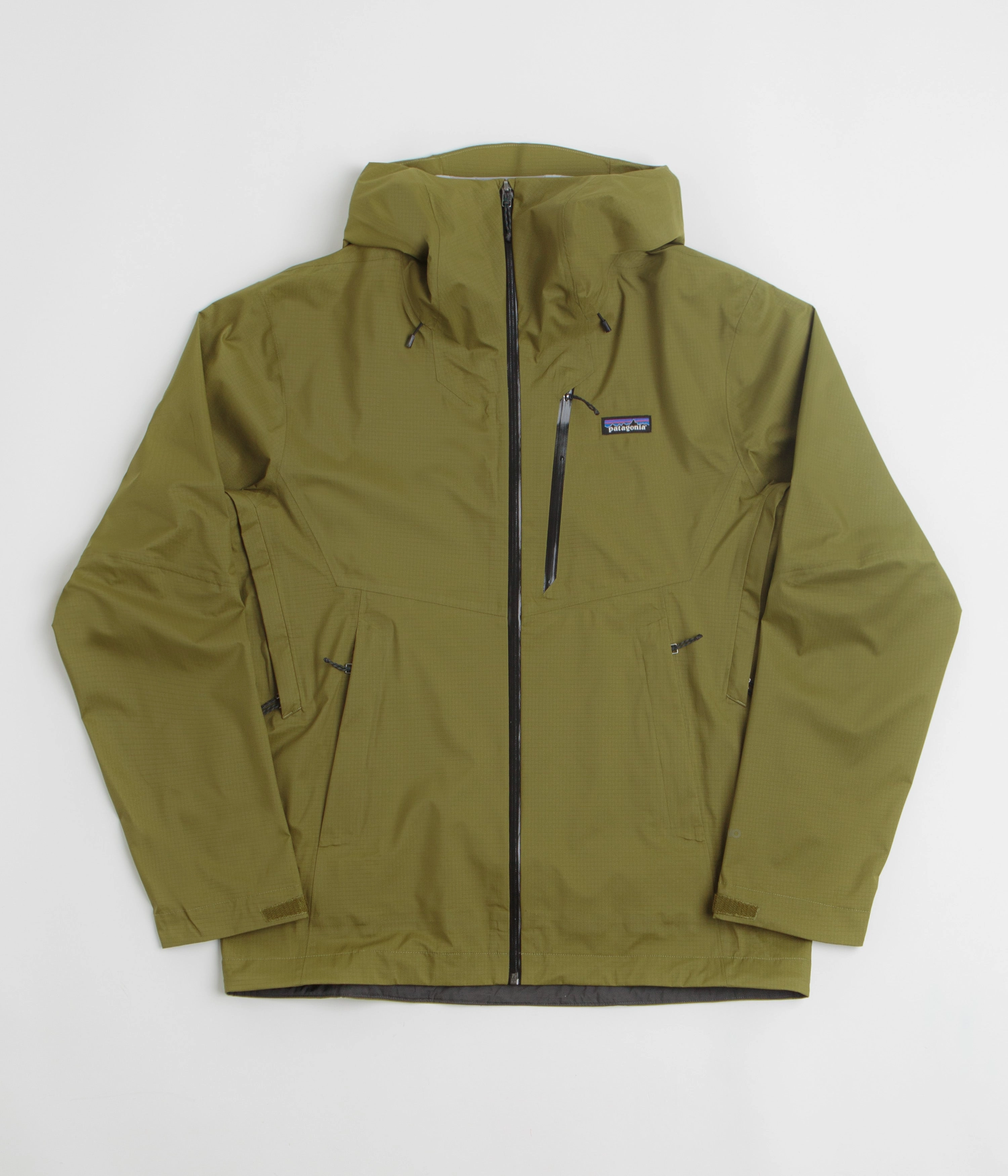 Patagonia Granite Crest Rain Jacket - Pond Green Wrinkle-Resistant Flexible Shell