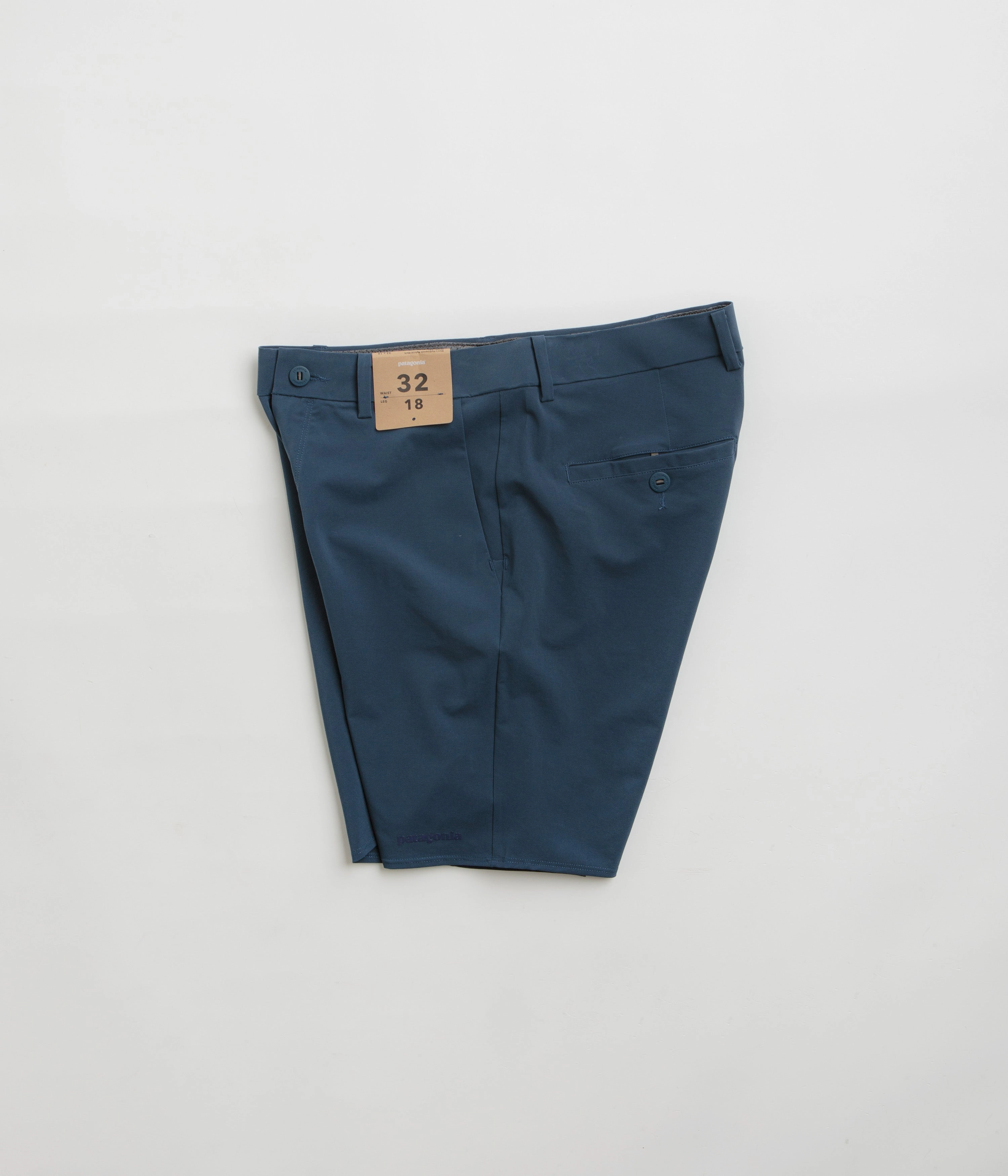 Patagonia Hydropeak Hybrid Walk 18" Shorts - Tidepool Blue Sun Ready Bright Hues