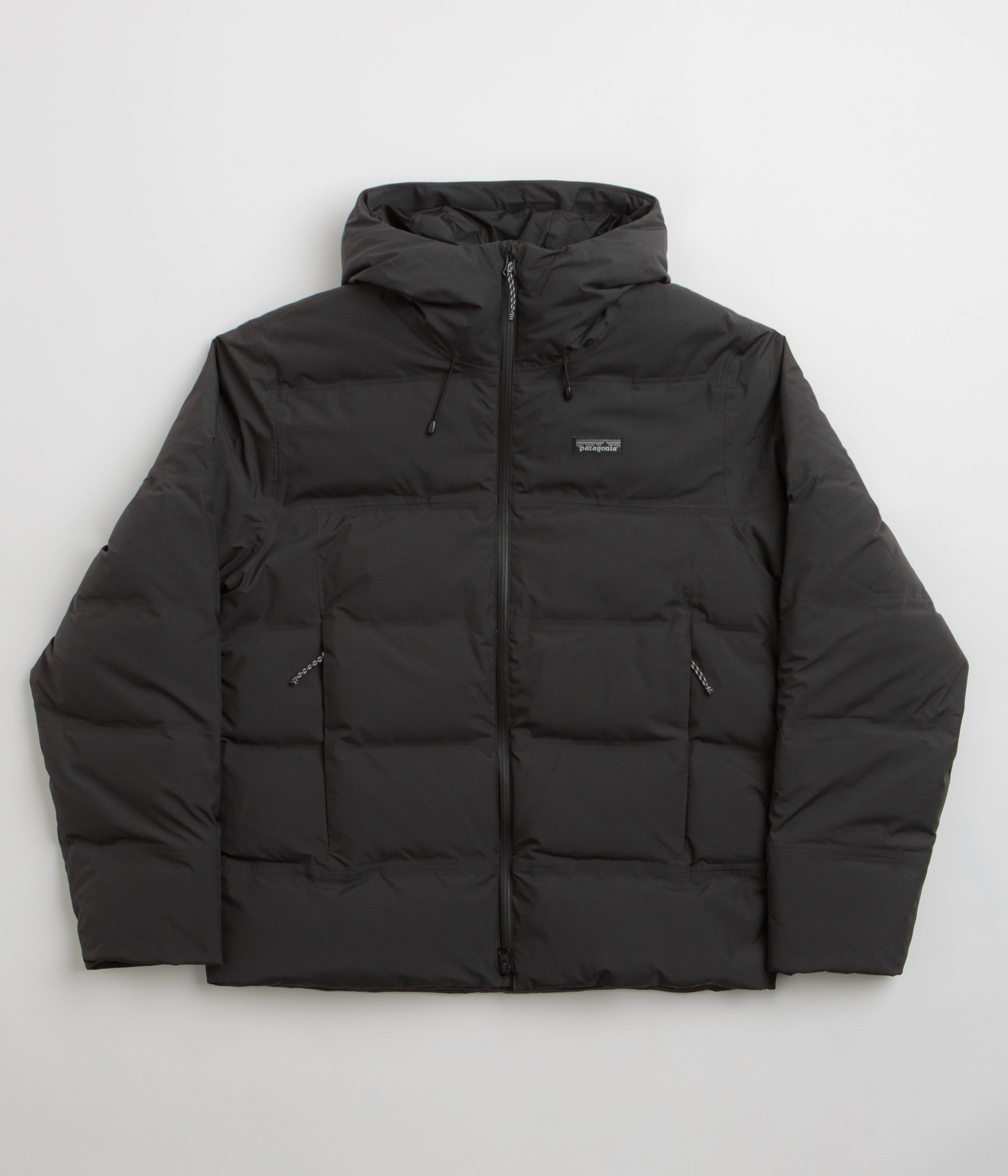 Patched Relaxed Motion Patagonia Jackson Glacier Down Jacket - Black