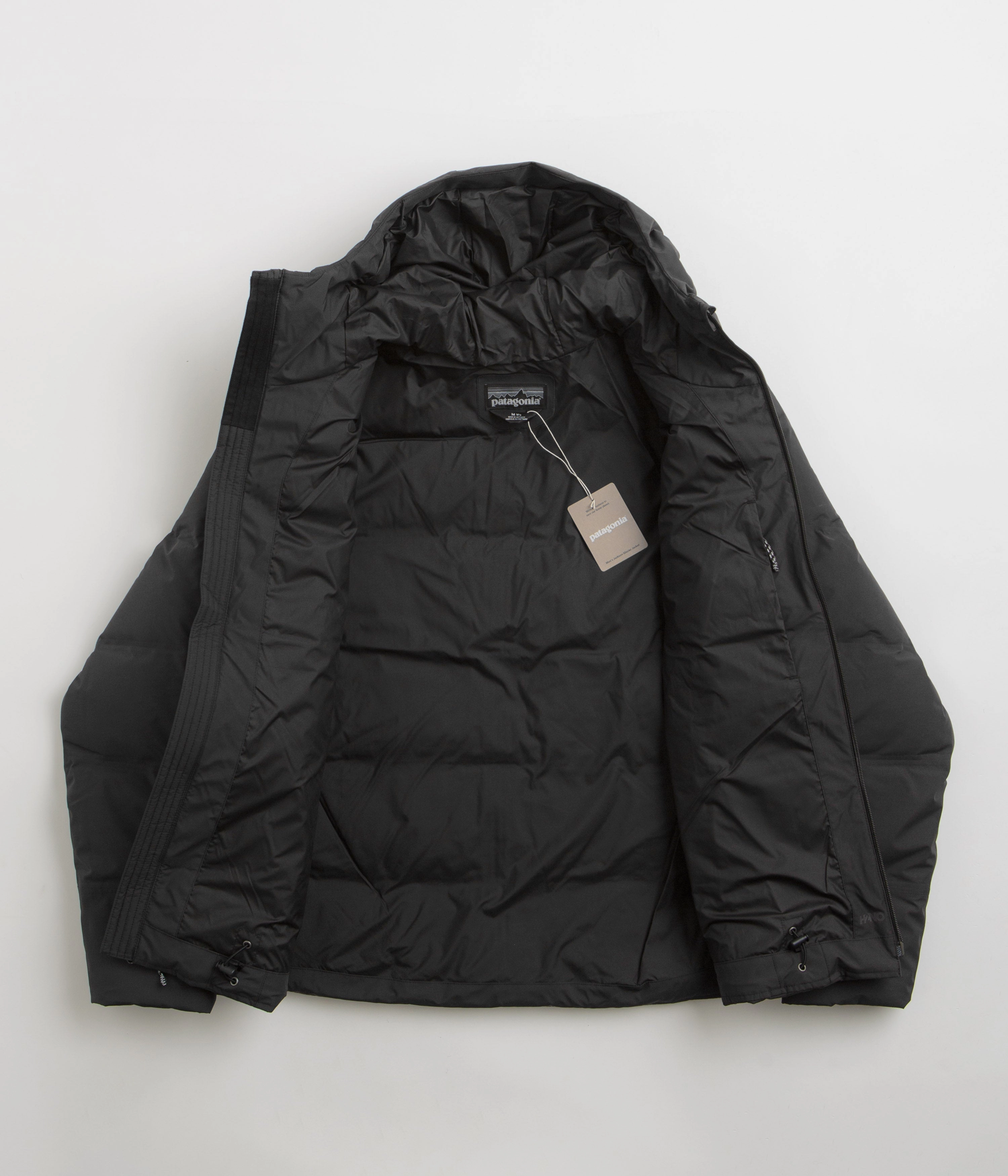 Patagonia Jackson Glacier Down Jacket - Black Noise Reduced Fabric Distribute