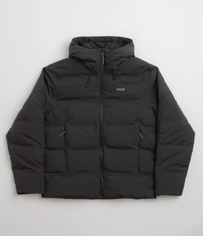 Patched Relaxed Motion Patagonia Jackson Glacier Down Jacket - Black