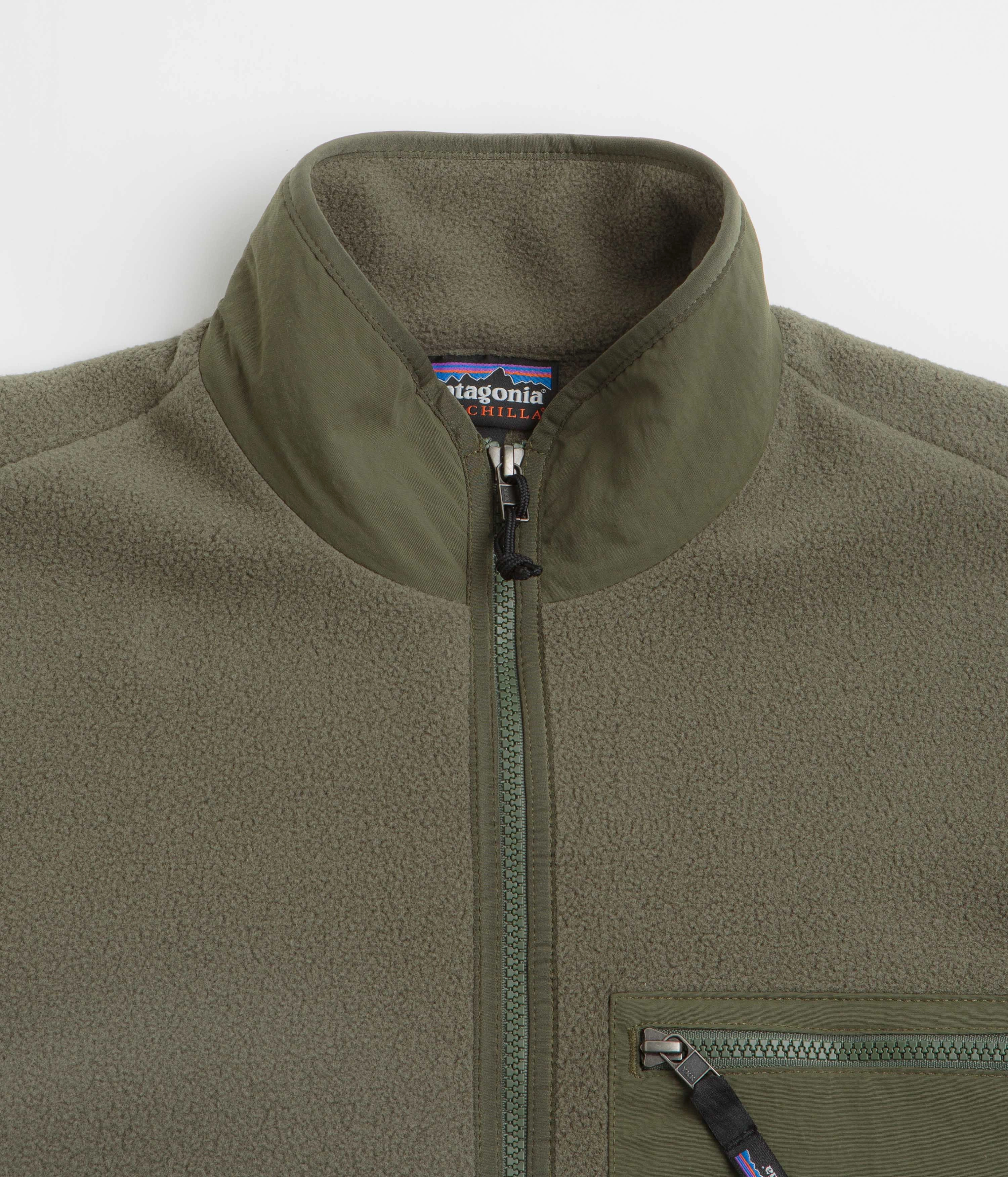 Patagonia Synchilla Jacket - Basin Green Storm Shield Classic