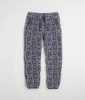 All Day Fit Light Fabric Patagonia Synchilla Pants - Flow: Sunken Blue