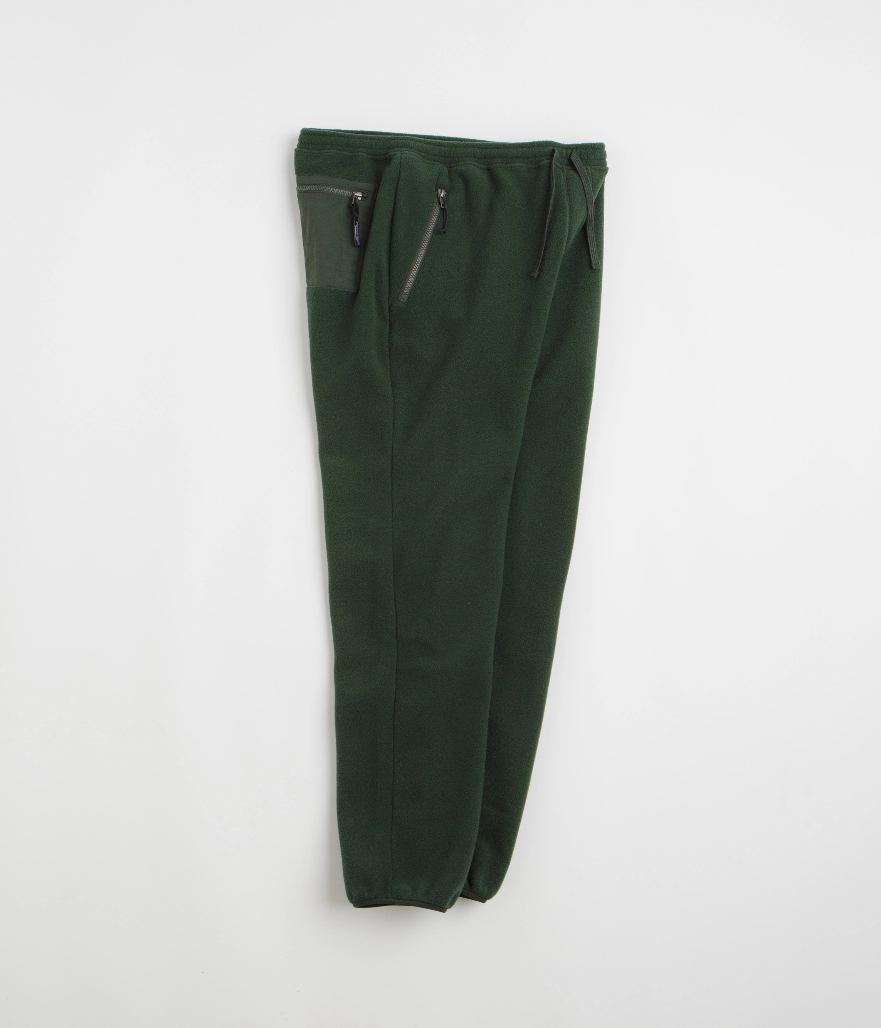 Water resistant coating Anti Pilling Textile Patagonia Synchilla Pants - Old Growth Green