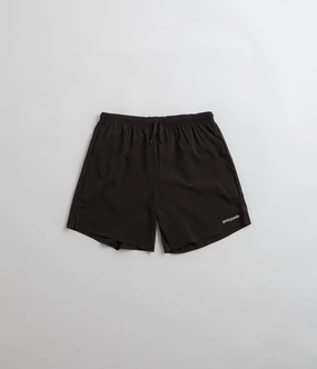 Patagonia Trailfarer 6" Shorts - Black Fresh Look Festival Outfit