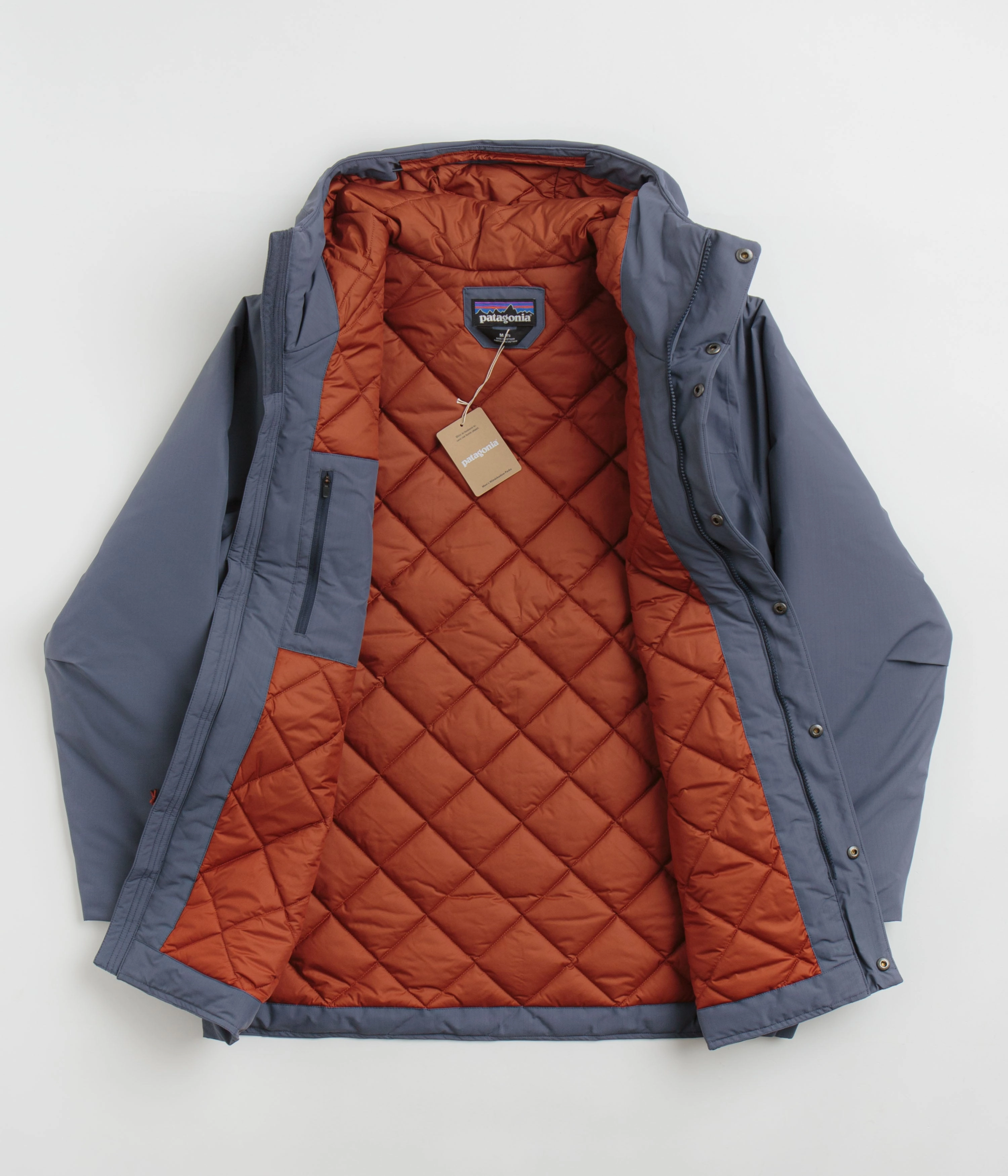 Charity Experiment Patagonia Windshadow Parka - Smolder Blue
