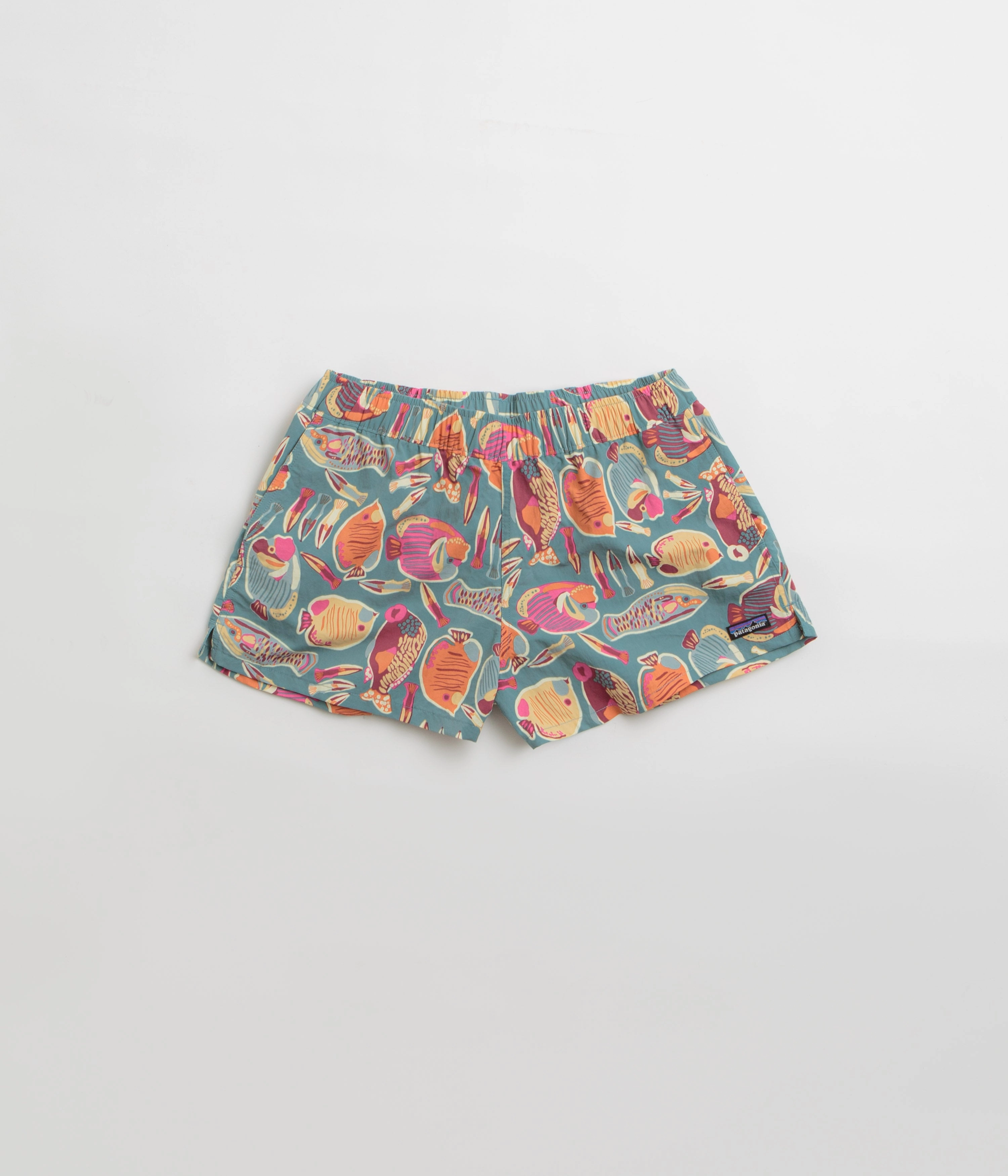 Patagonia Womens Barely Baggies 2.5" Shorts - Flourish: Abundant Blue Comfortable Wear