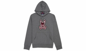 Patchin Chenille Bunny Logo Men's Hoodie "Grey"