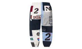 Patchwork Sweatpant "SS 25 - Navy"