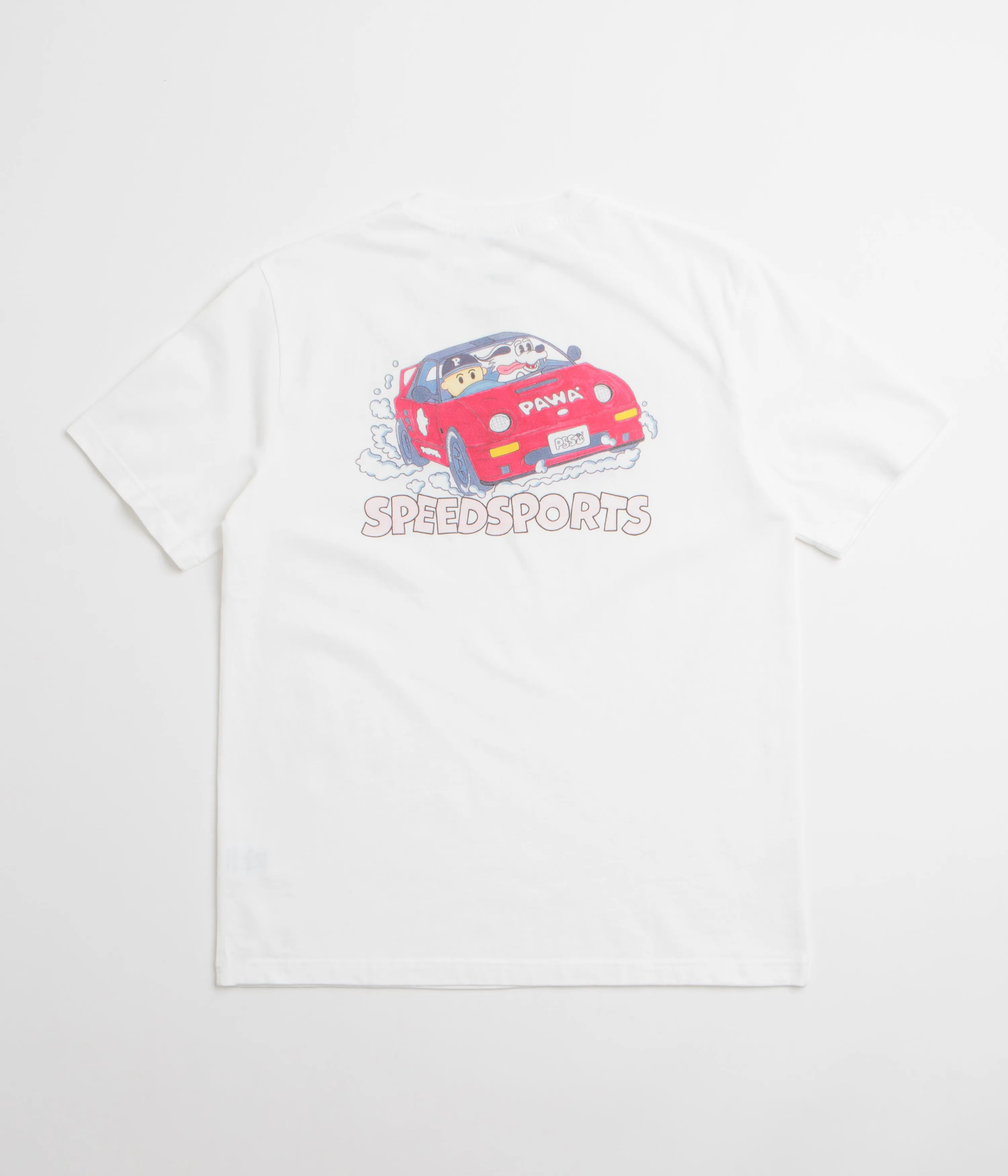 Pawa Speed Sports Raceday T-Shirt - White In-demand