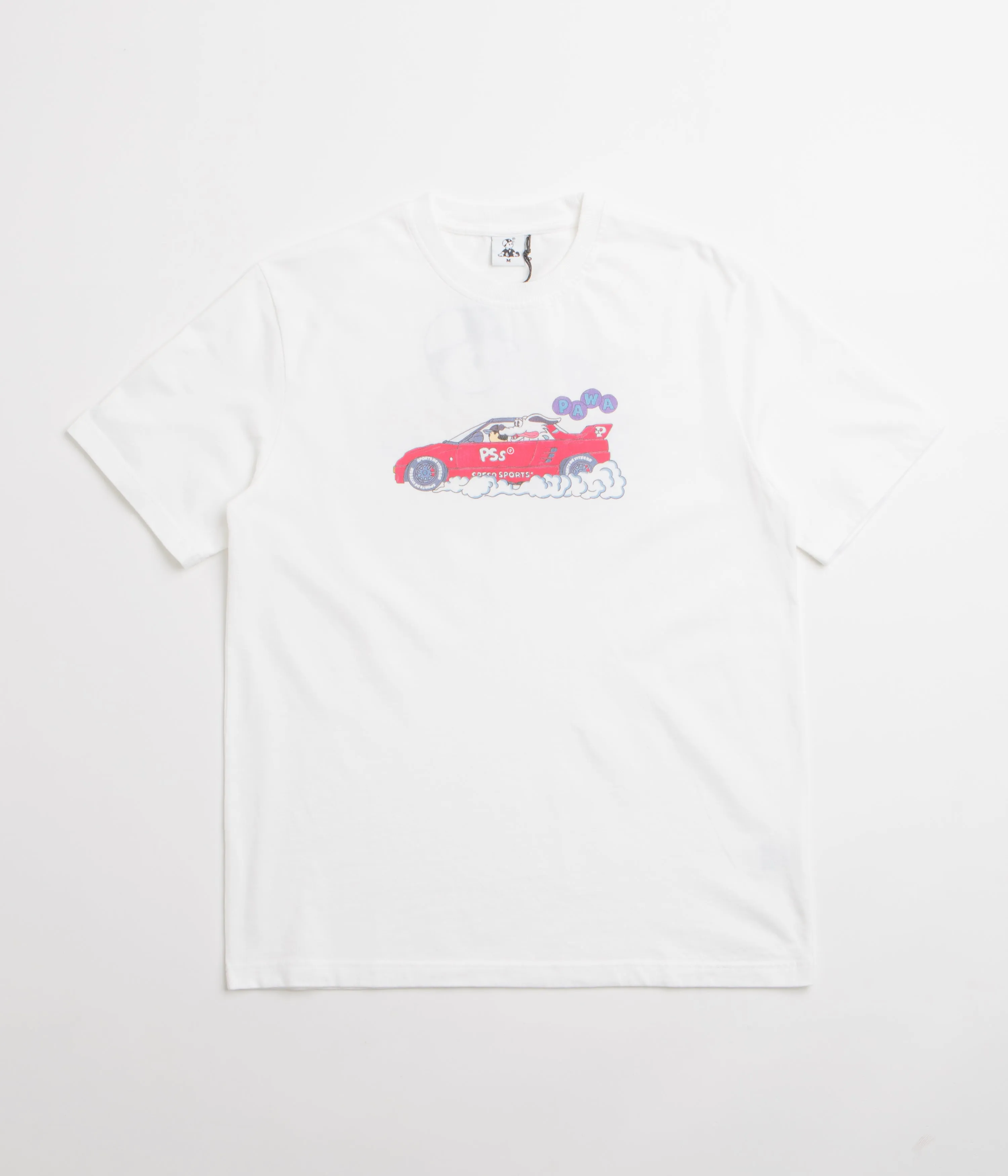 Business Trip Pawa Speed Sports Raceday T-Shirt - White