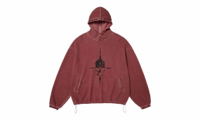 Peace Stud Hoodie "Red"