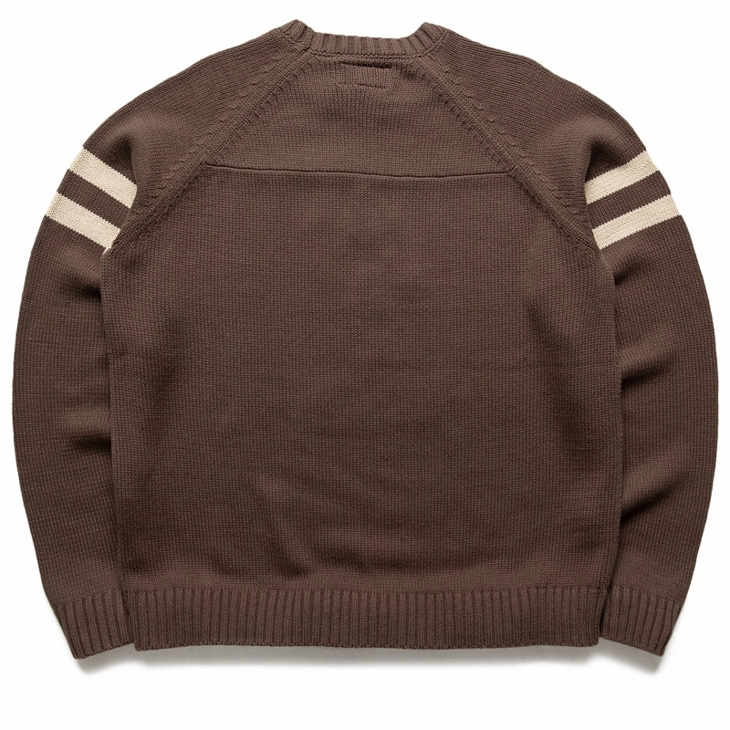 Peanuts x Market Spike Knit Sweater - Brown