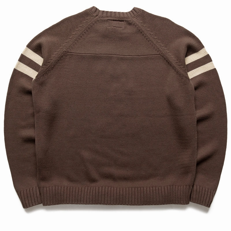 Peanuts x Market Spike Knit Sweater - Brown