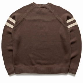Peanuts x Market Spike Knit Sweater - Brown