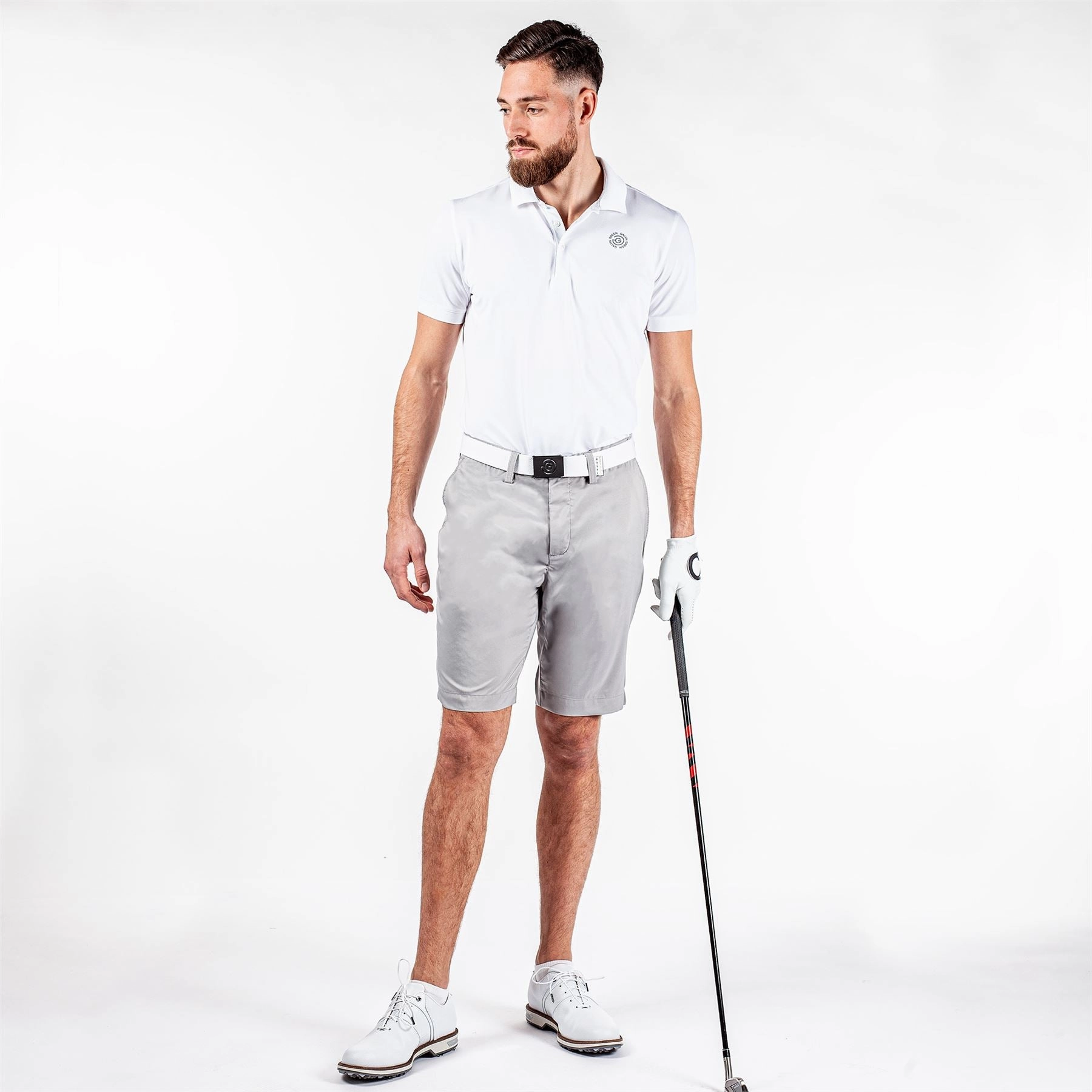 Day Fit Anti Slip Waistband Percy VENTIL8  Shorts Light Grey