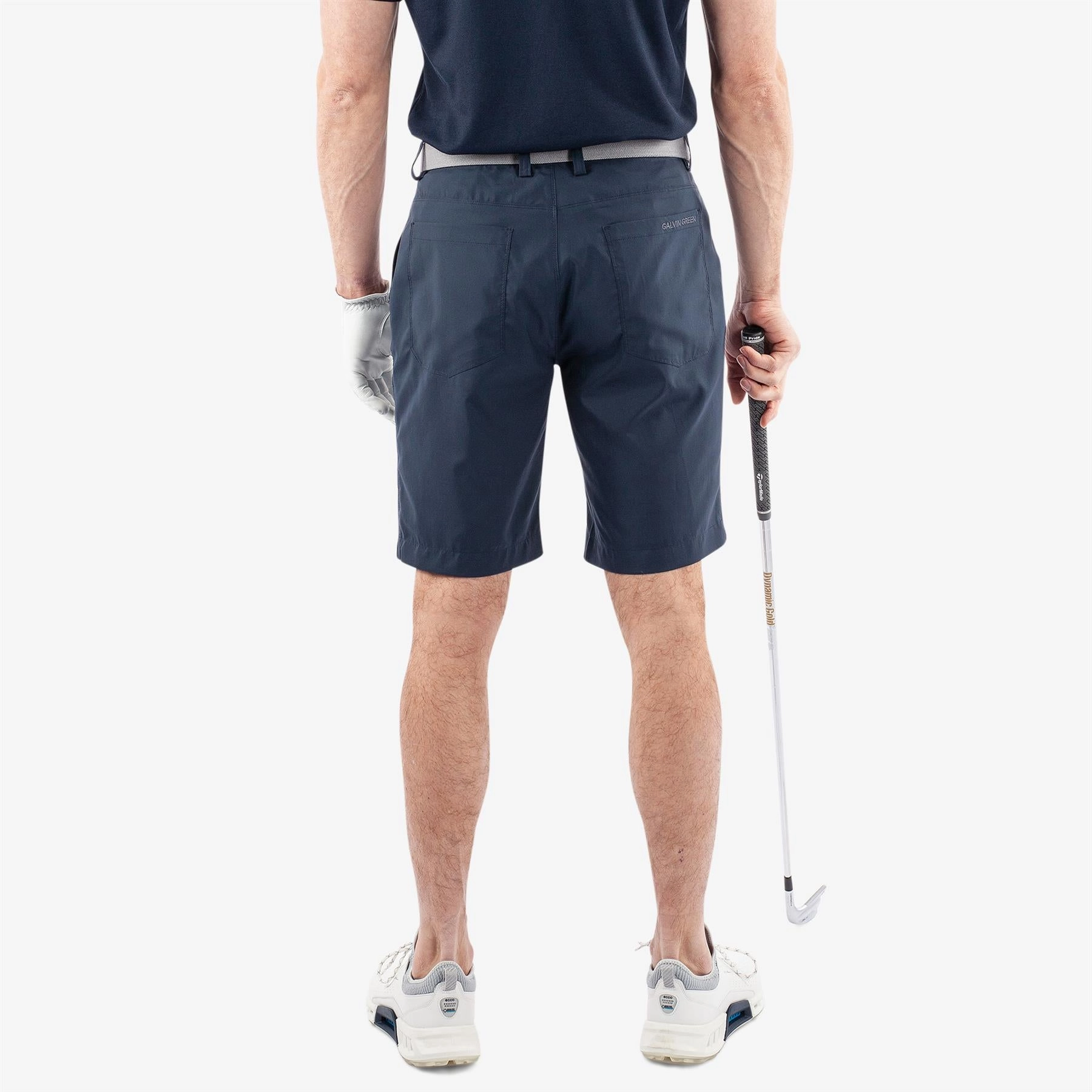 Percy VENTIL8  Shorts Navy Reflective Safety Details Wrinkle Resistant Treatment