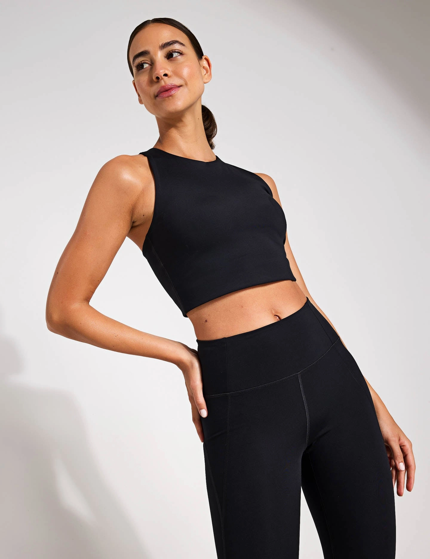 The Dylan Set - Black 4 Way Stretch Fabric Soft touch finish