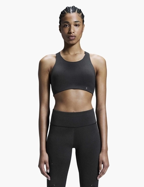 Performance Bra Lumos - Black Versatile Strap Configuration Secure Closure