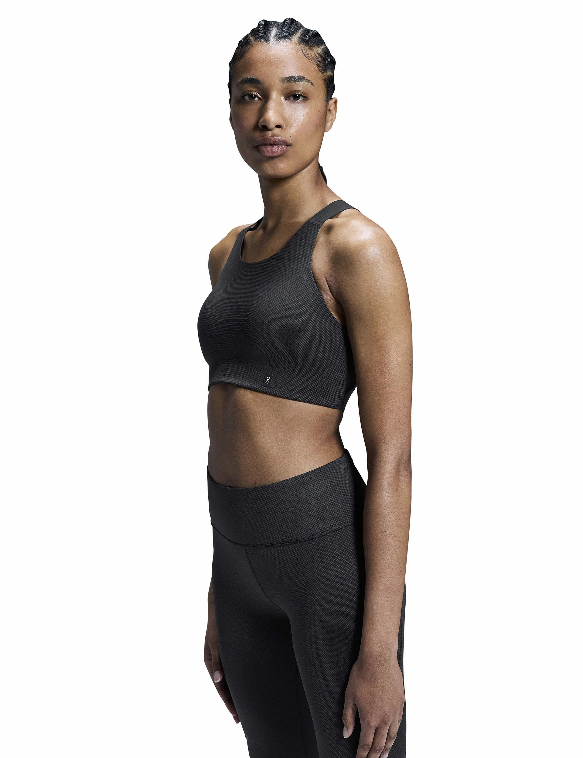 Breathable Lining Crossback Performance Bra Lumos - Black