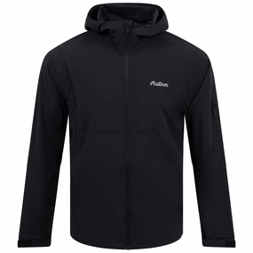Classic Comfort hip length Performance Full Zip Shell Jacket Black