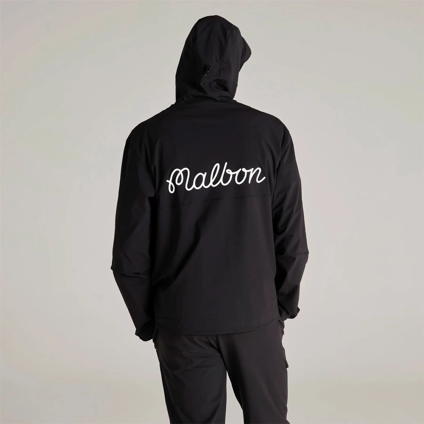 Performance Full Zip Shell Jacket Black Modern Utility travel use