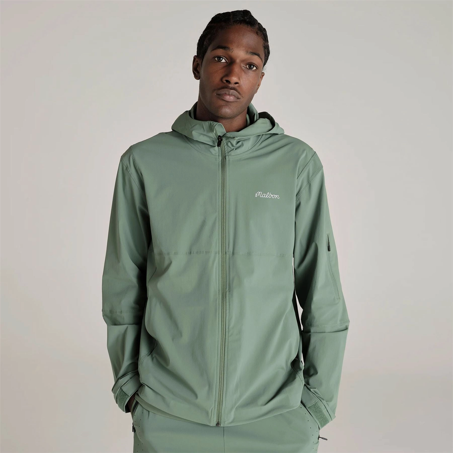 Performance Full Zip Shell Jacket Forest Weather Fit