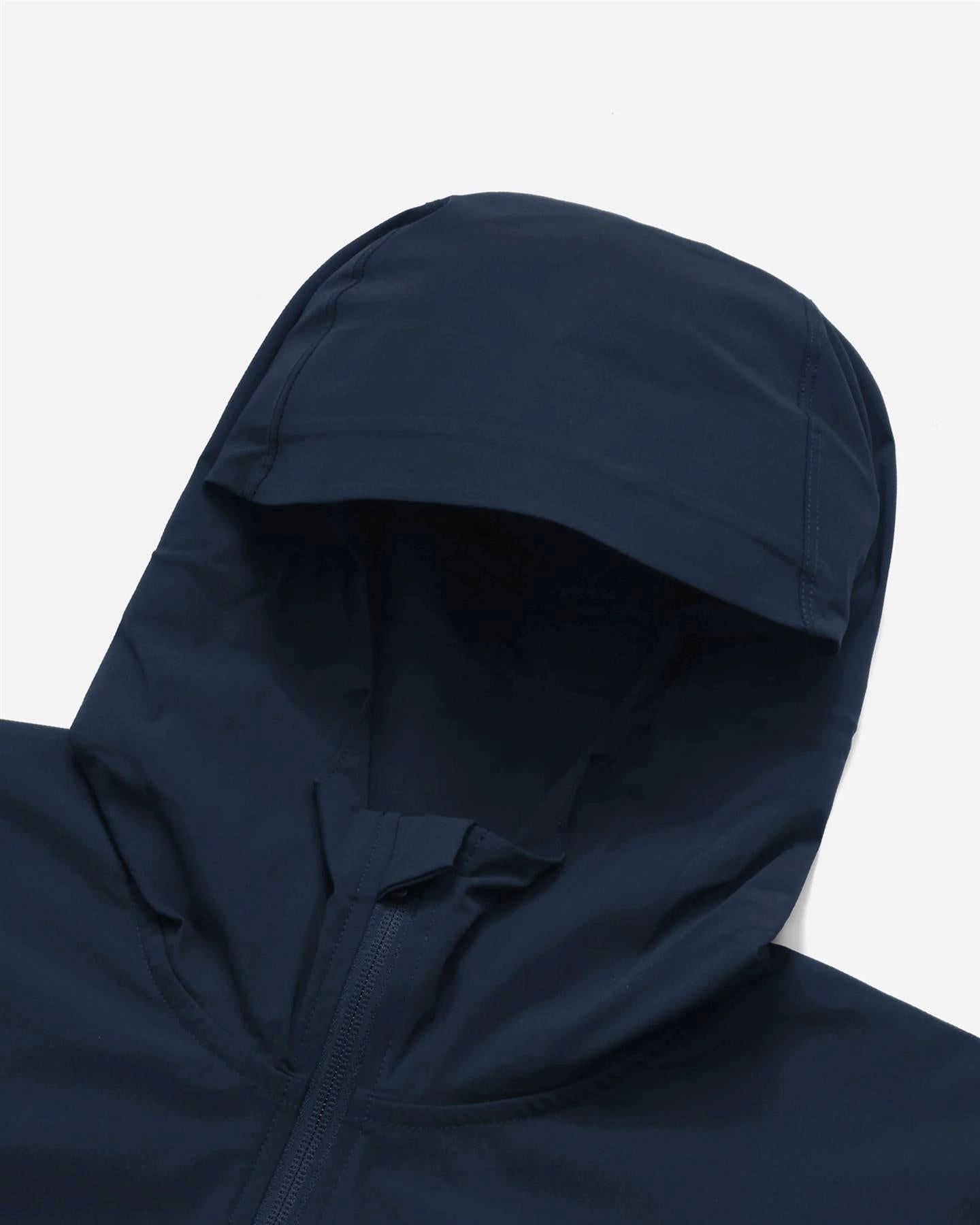 Performance Full Zip Shell Jacket Navy Layered Comfort