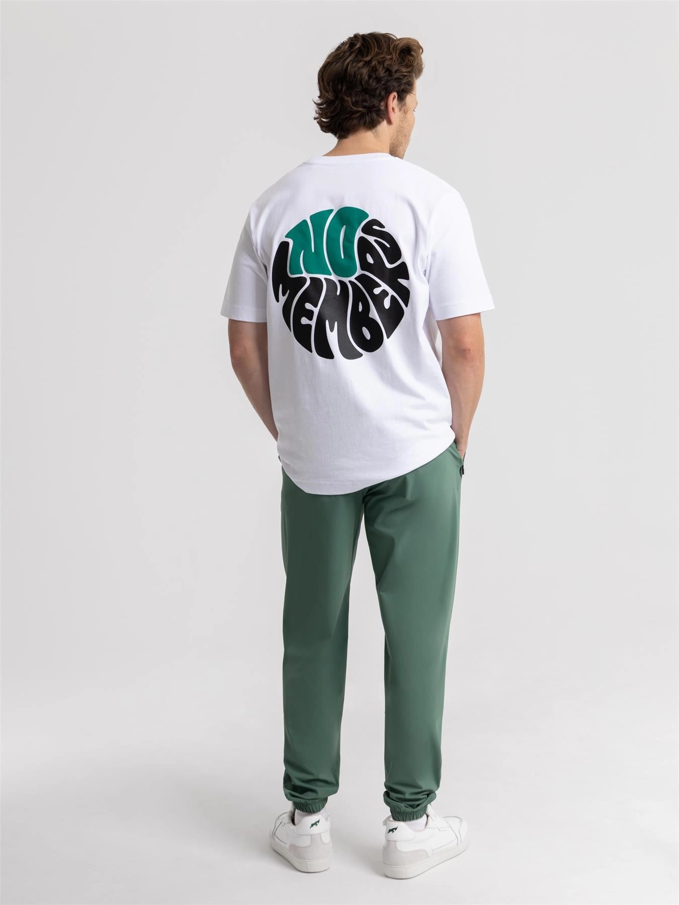 Comfortable Leg Performance Nylon Tech Trousers Forest