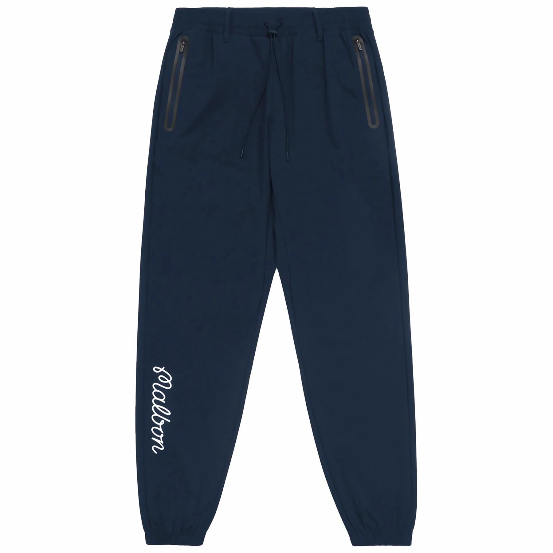 ComfortWaistband Office Appropriate Performance Nylon Tech Trousers Navy