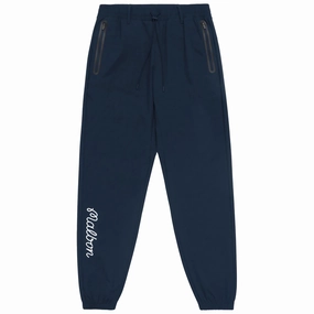ComfortWaistband Office Appropriate Performance Nylon Tech Trousers Navy