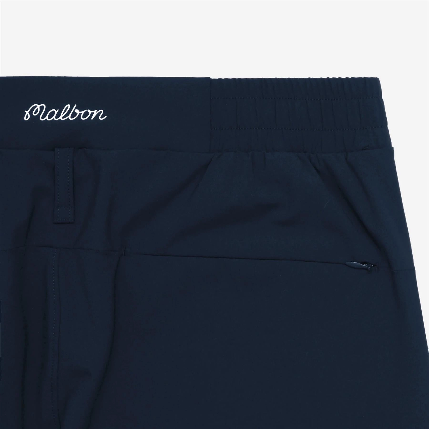 Erasable Logo Patch Moisture wicking Performance Nylon Tech Trousers Navy