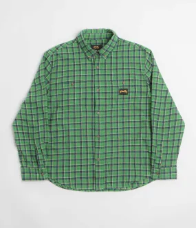Stan Ray Flannel Shirt - Summer Green Plaid Midweight Textile