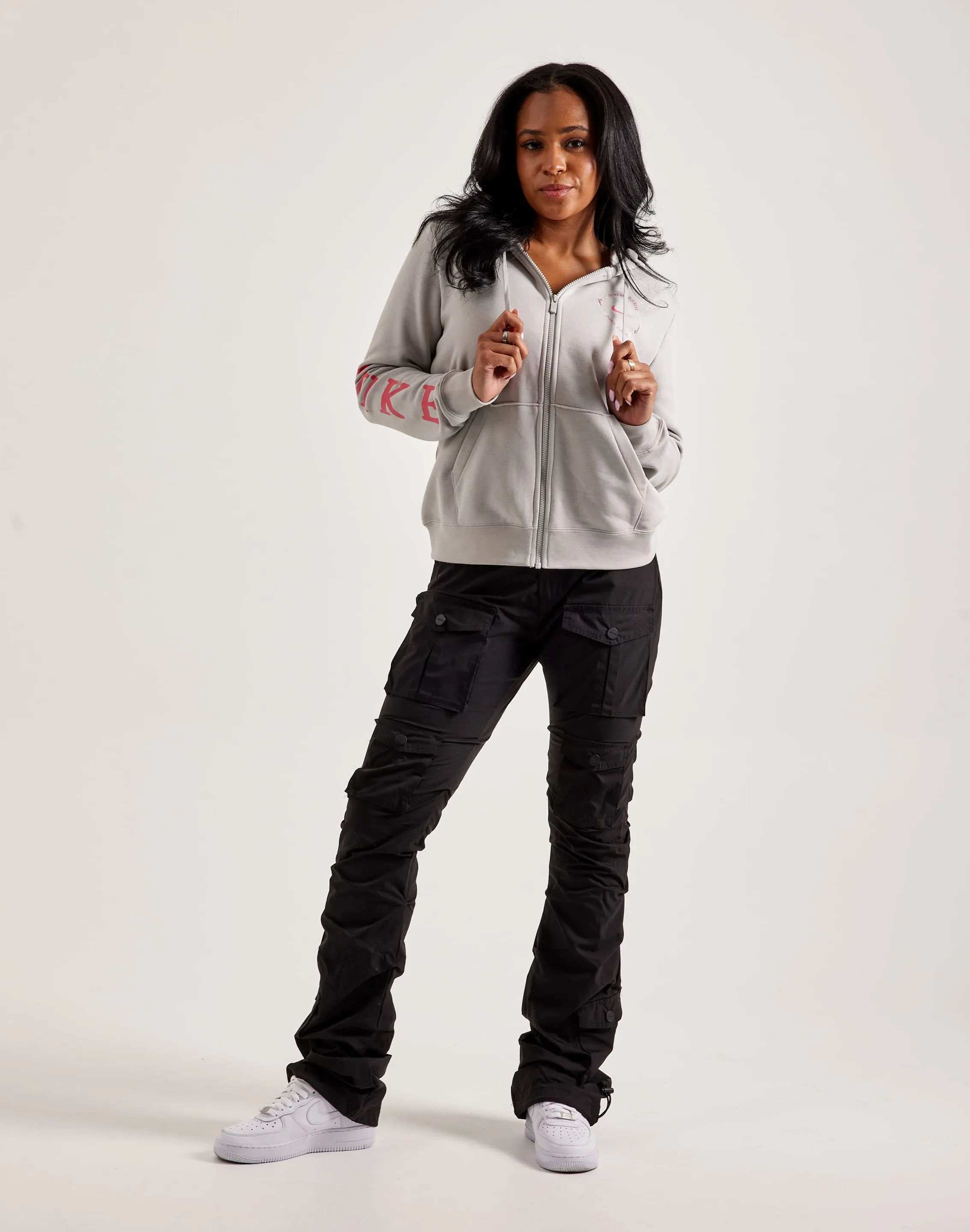 Parisian Chic Nike Club Fleece Full-Zip Hoodie
