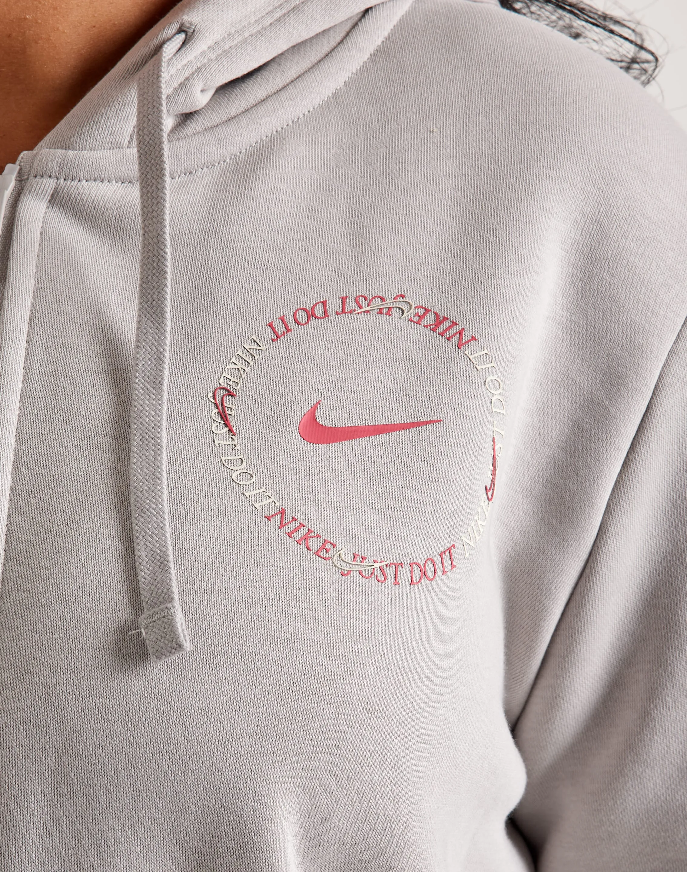 Nike Club Fleece Full-Zip Hoodie Organza Fit Free Shape