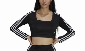 MoistureWicking Adicolor Classics Long Sleeve Tee "Black"