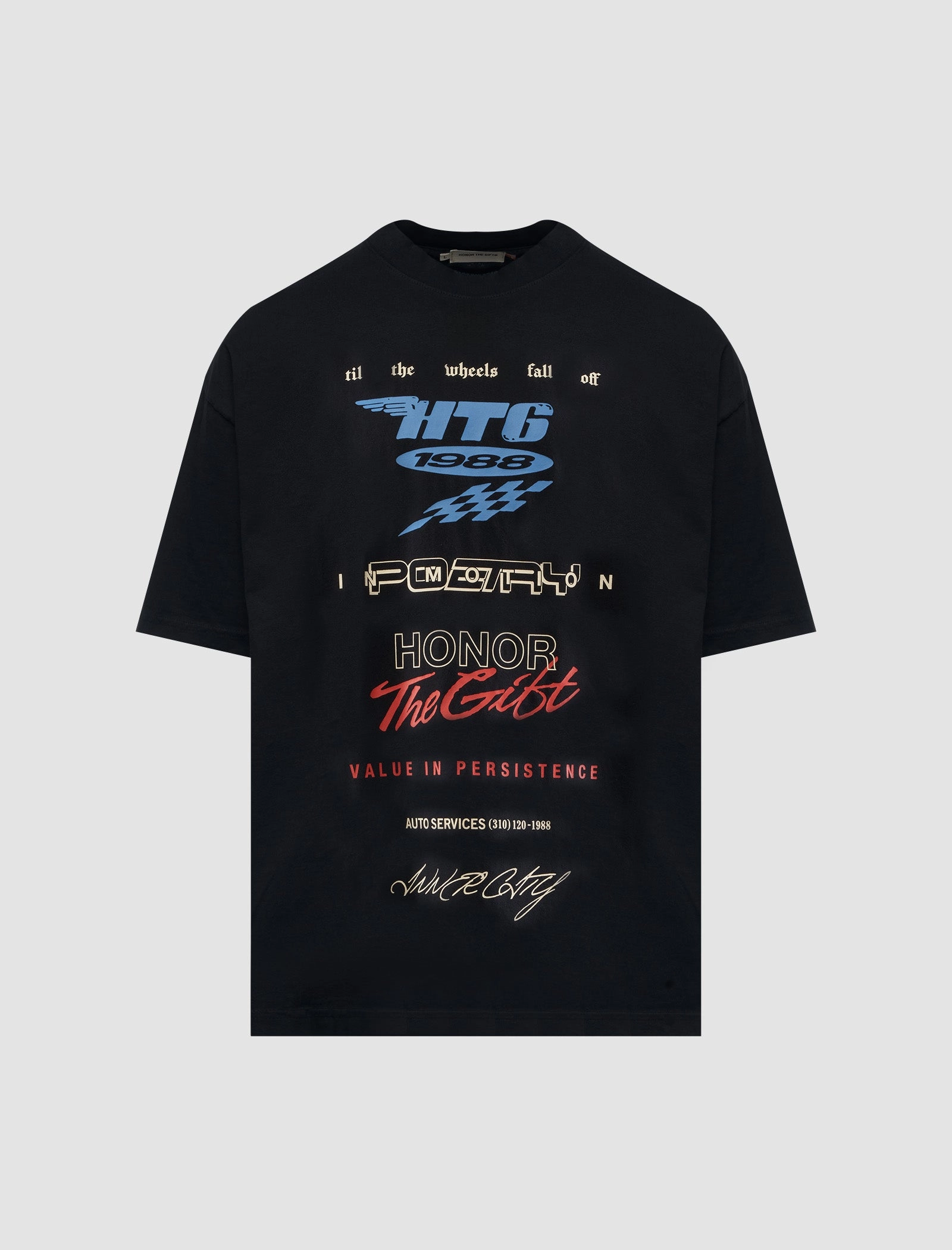 NoSlipGripperBand Ventilated Back Panels PERSISTENCE RACE TEE