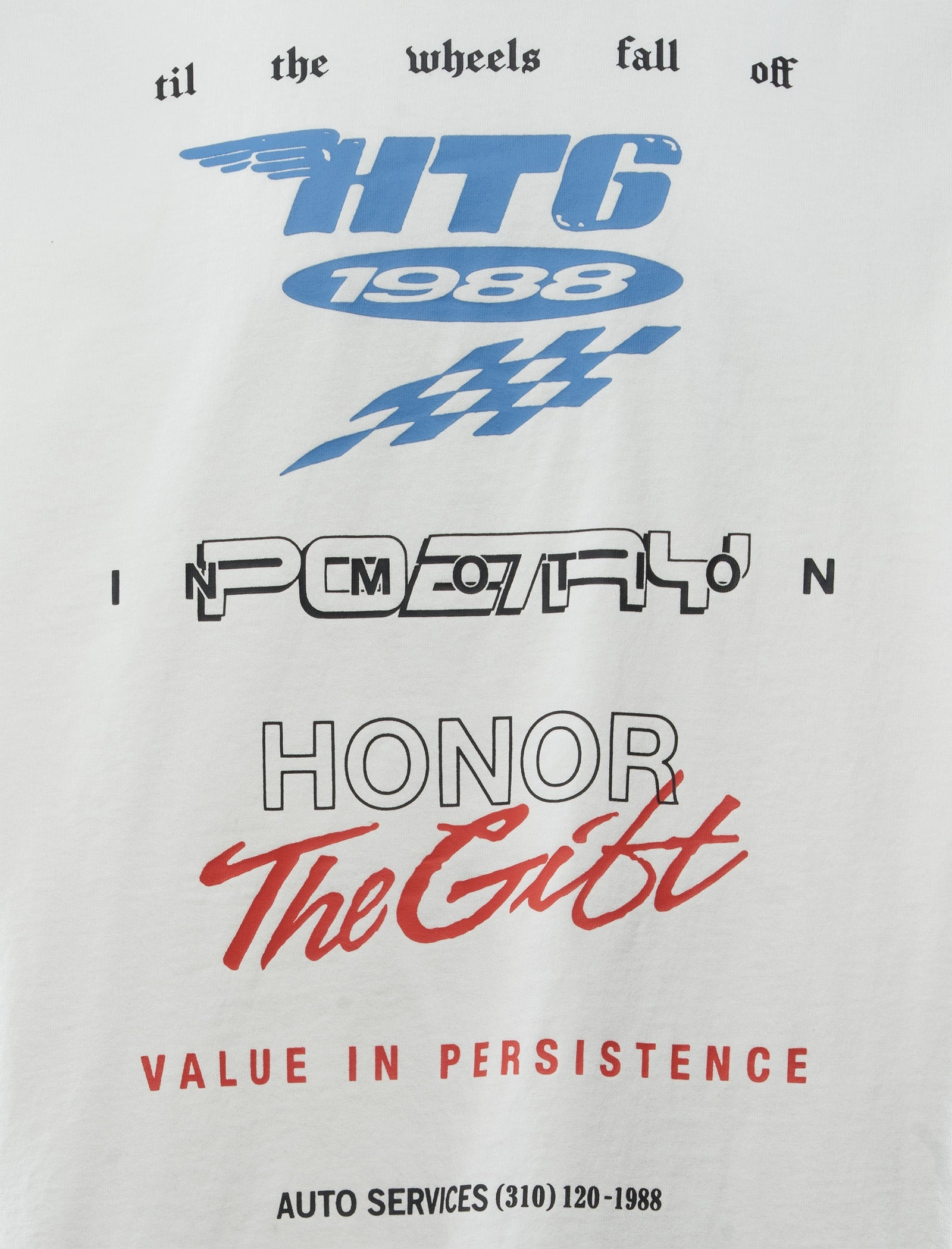 PERSISTENCE RACE TEE Flatlock Seam Technique