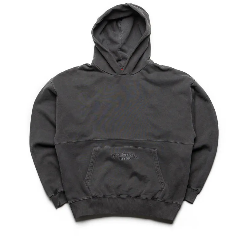 stage outfit Airport Lounge Pleasures Marco Hoodie - Charcoal