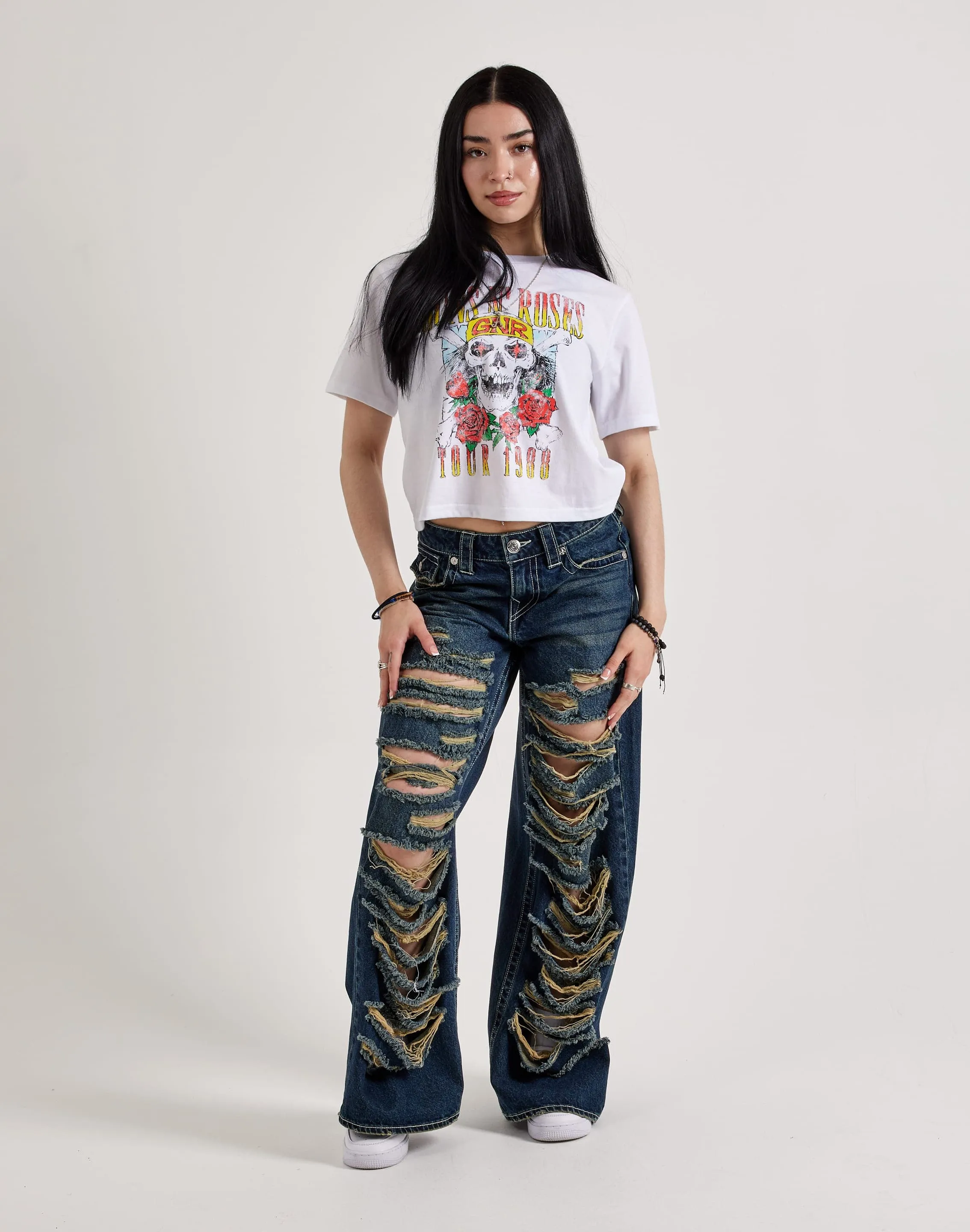 Philcos Guns N' Roses Tee HighNeckStyle LowMaintenance Material
