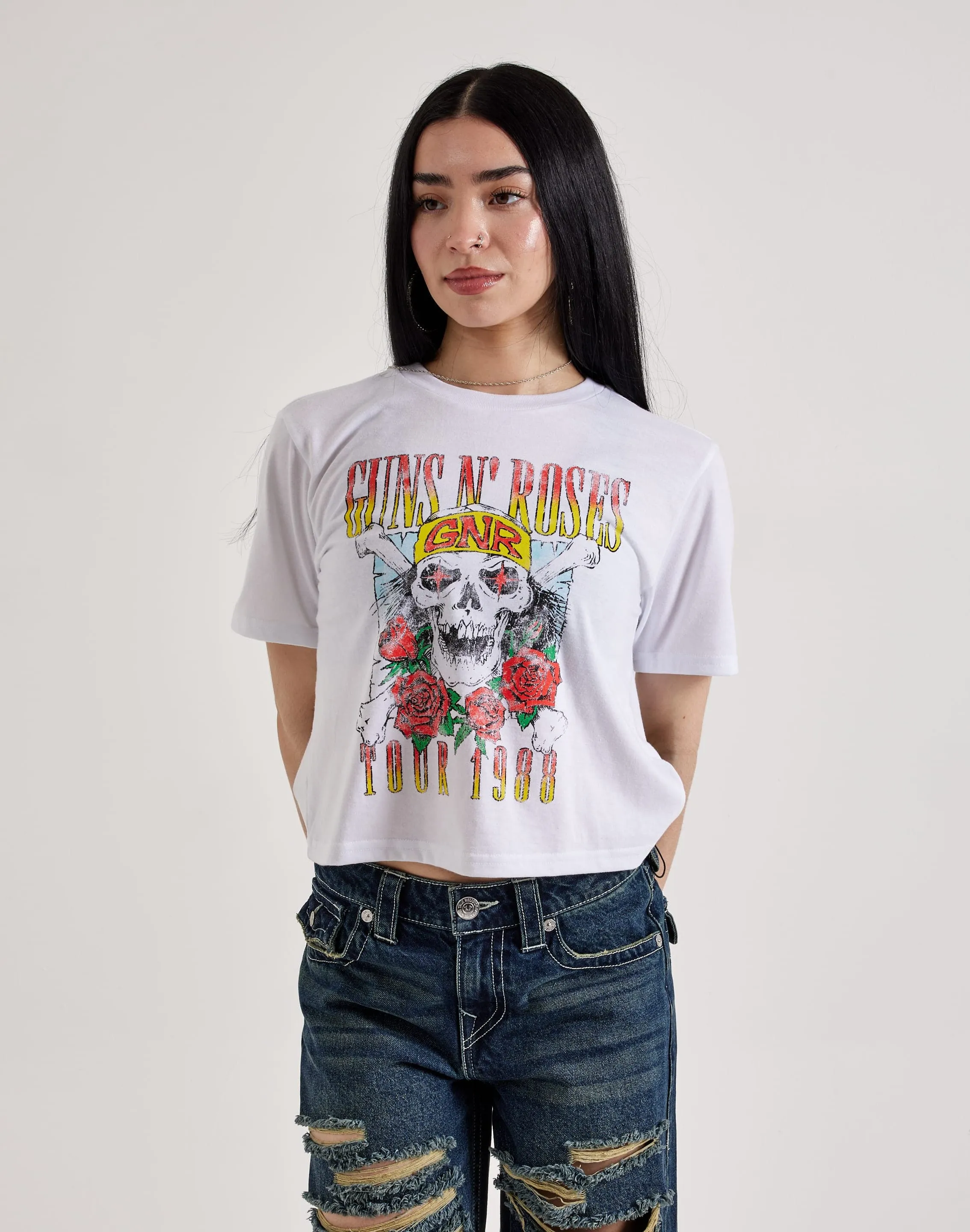 SweatWickingLining WrinkleFree Material Philcos Guns N' Roses Tee