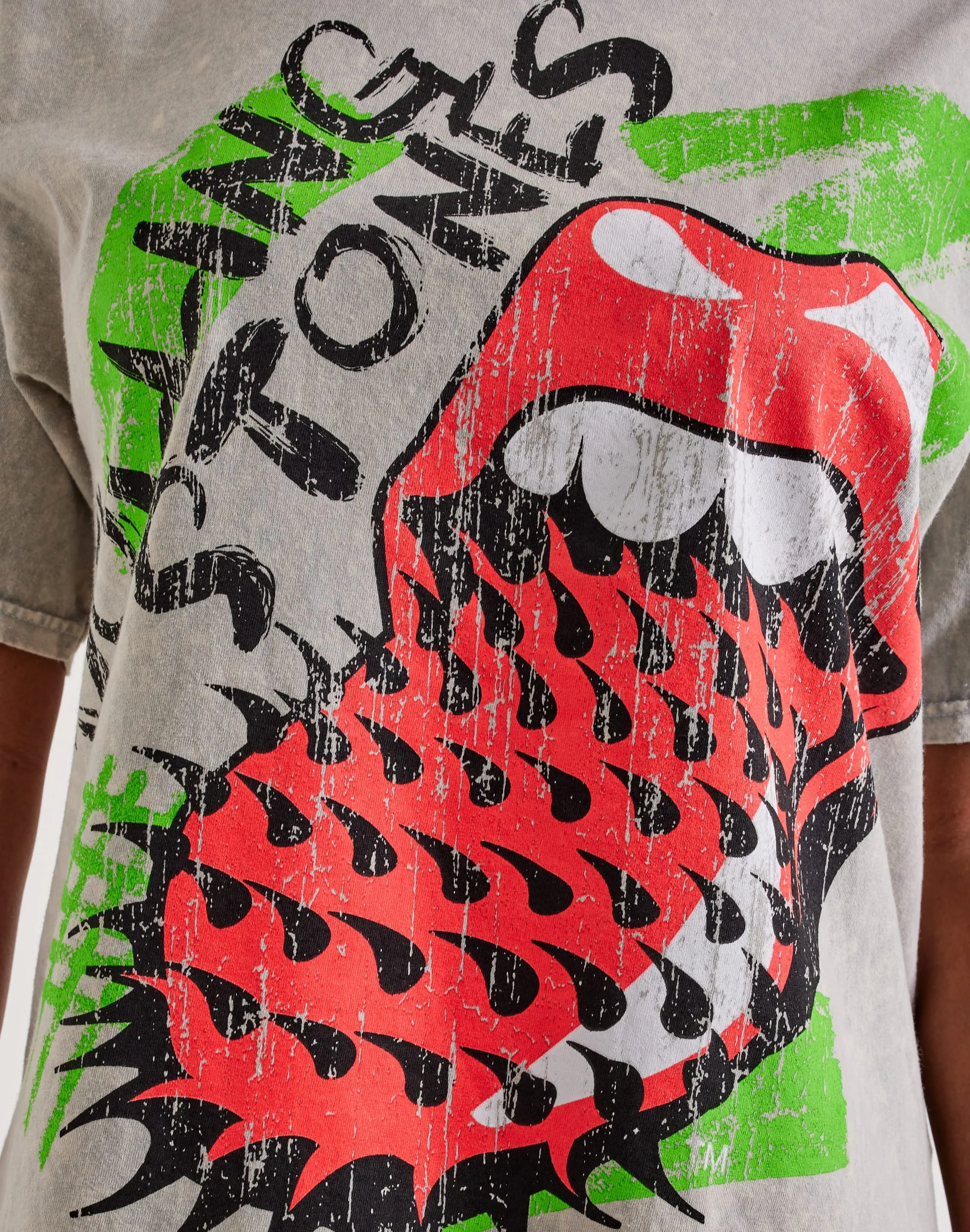 Philcos Rolling Stones Tee mesh ventilation