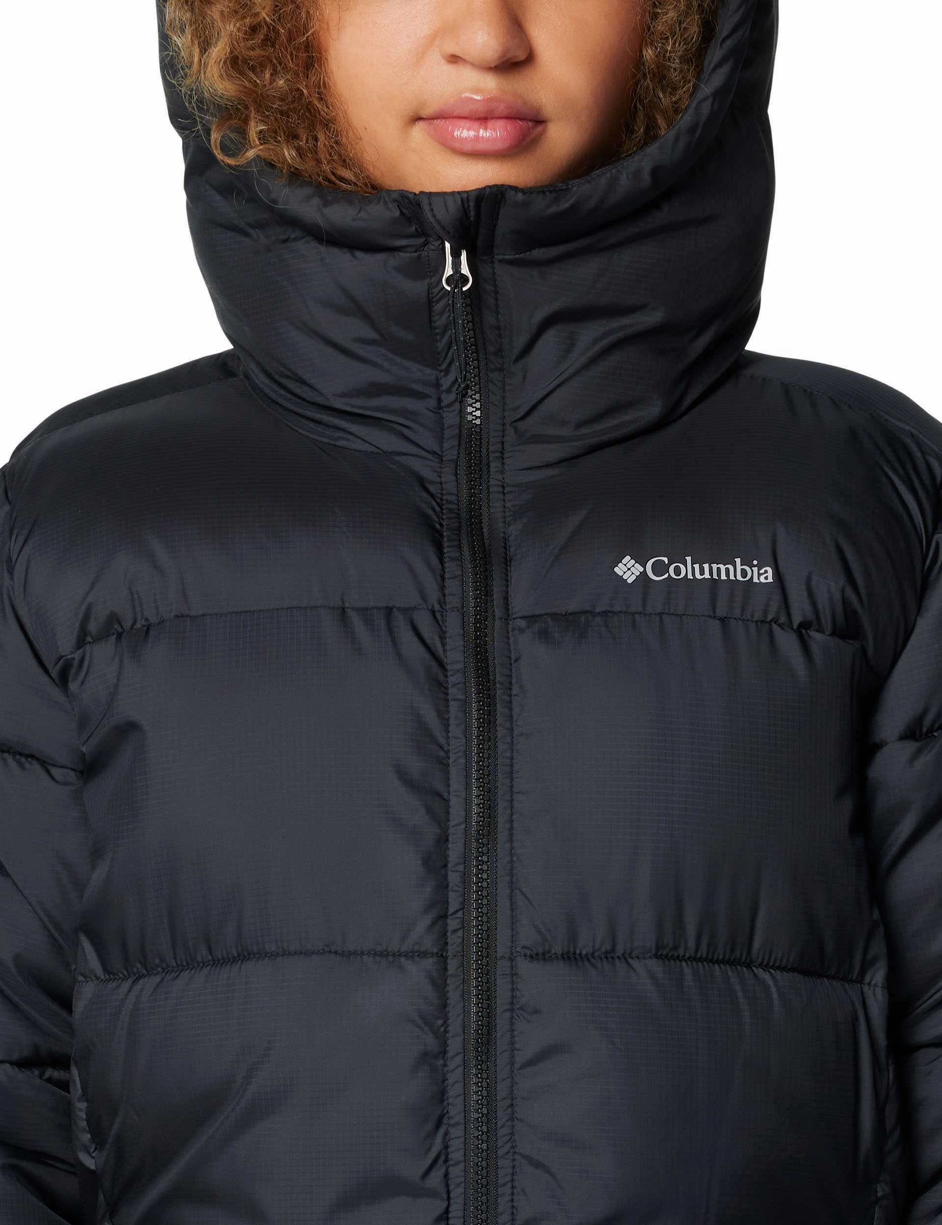 Monochrome Look Pike Lake III Long Puffer Jacket - Black