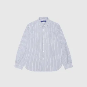 PINSTRIPE SHIRT Geometric Pattern Compact Fold Design