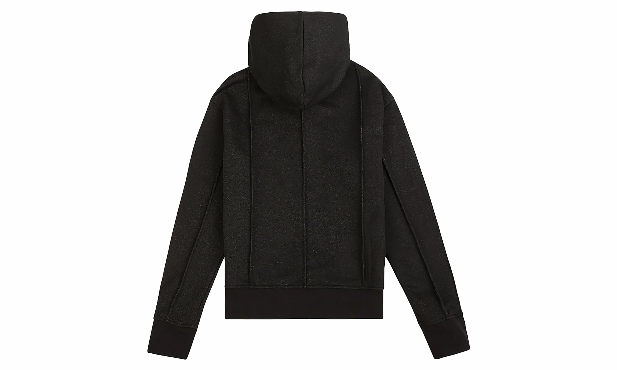 Pintuck Hoodie "Black"