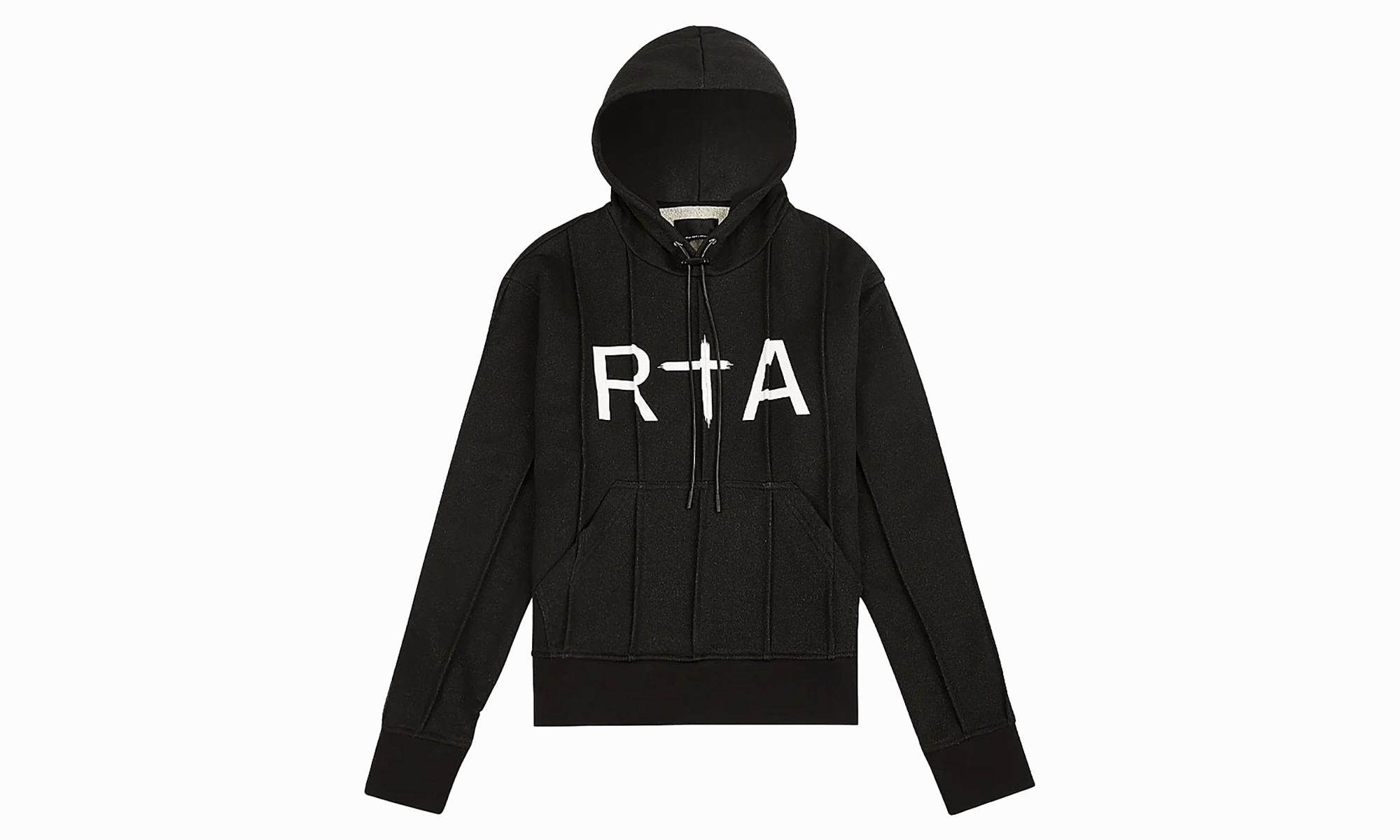 Pintuck Hoodie "Black"